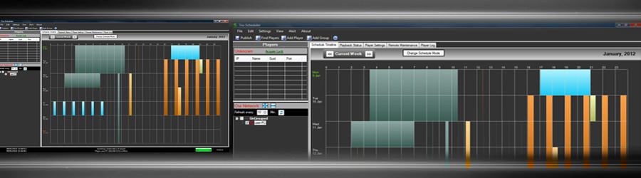 Digital Signage Scheduler