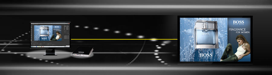 Digital Signage for Single Screen